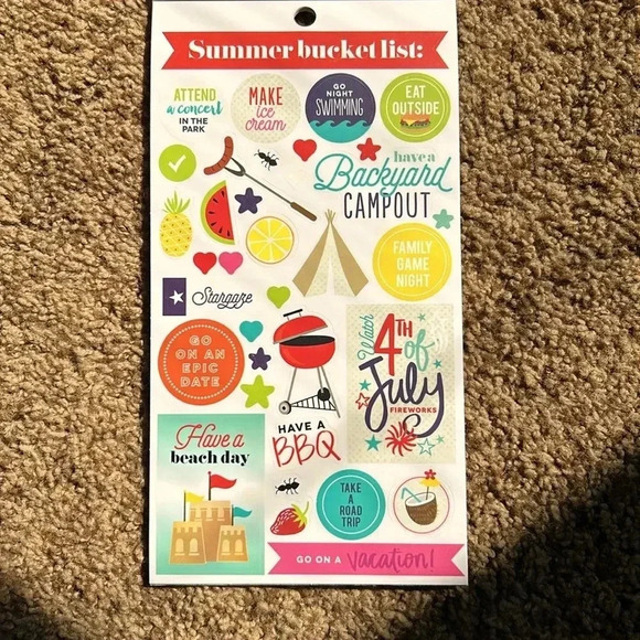 NWT Seasonal Happy Planner sticker book - Picture 9 of 12